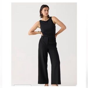 J. Crew Black Sydney Trousers in Four Season Stretch